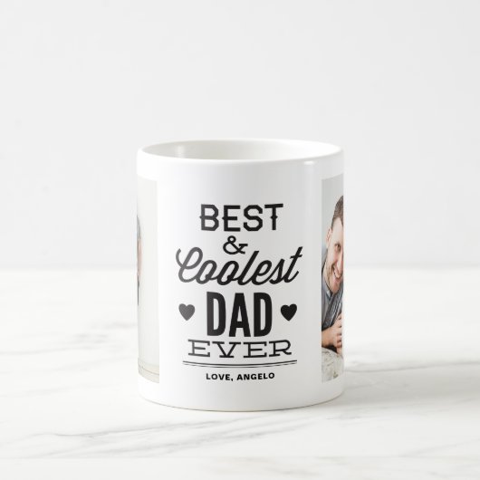 Bester und Cooler Vater je Tasse (Mittel)
