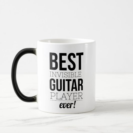 Bester unsichtbarer Gitarrenspieler Verwandlungstasse (Links)
