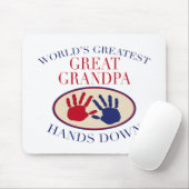Bester Urgroßvater überhaupt Mousepad (Mit Mouse)