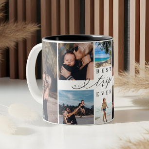 Bester Urlaub aller Zeiten Familienurlaub Spaß 8-F Zweifarbige Tasse