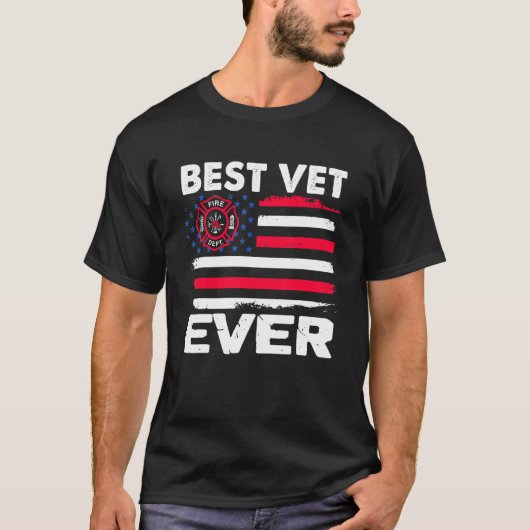 Bester US-Feuerwehrmann je T-Shirt (Vorderseite)