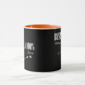 Bester Vater 100% Liebe Geduld Funky Vatercup Tass Tasse (Zentrum)