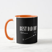 Bester Vater 100% Liebe Geduld Funky Vatercup Tass Tasse (Links)