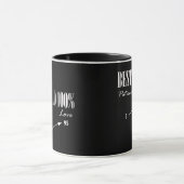 Bester Vater 100% Liebe Geduld Funky Vatercup Tass Tasse (Zentrum)