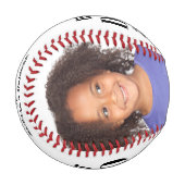 Bester Vater 2020 | Typografie zwei FotoCollage Baseball (Vorderseite Links)