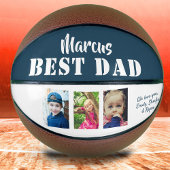 Bester Vater 3 Fotocollage Vatertag Basketball