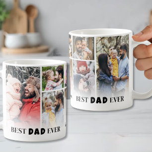 Bester Vater 8 Foto-Collage Vater Kaffeetasse