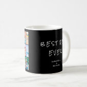 Bester Vater 9 Fotocollage Vatertag Tasse (VorderseiteRechts)