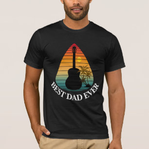 BESTER VATER ALLE ZEIT GITARREN PLECTRUM GITARRIST T-Shirt