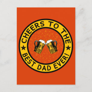 BESTER VATER ALLE ZEITEN individuelle Postkarte