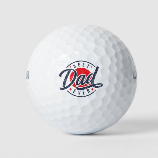 Bester Vater aller Amerikaner Golfball (Vorderseite)