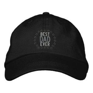 Bester Vater aller Star SuperDad Stickerei Bestickte Kappe