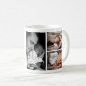 Bester Vater Aller Zeiten 3 Foto Kaffeetasse (VorderseiteRechts)