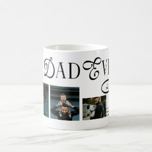 Bester Vater Aller Zeiten 3 Foto Moderne Vatertags Kaffeetasse