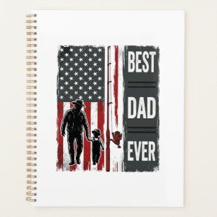 Bester Vater Aller Zeiten Angelflagge Vintage Vekt Planer