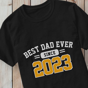 Bester Vater Aller Zeiten Athletischer Moderner Pr T-Shirt