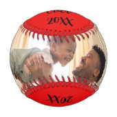 Bester Vater Aller Zeiten Baseball (Rückseite)