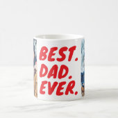 Bester. Vater. Aller Zeiten. Benutzerdefiniert 2 F Kaffeetasse (Mittel)