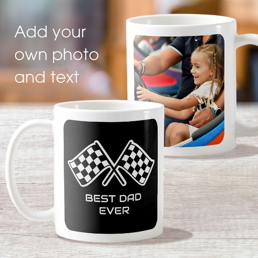 Bester Vater Aller Zeiten Benutzerdefinierte Foto- Kaffeetasse