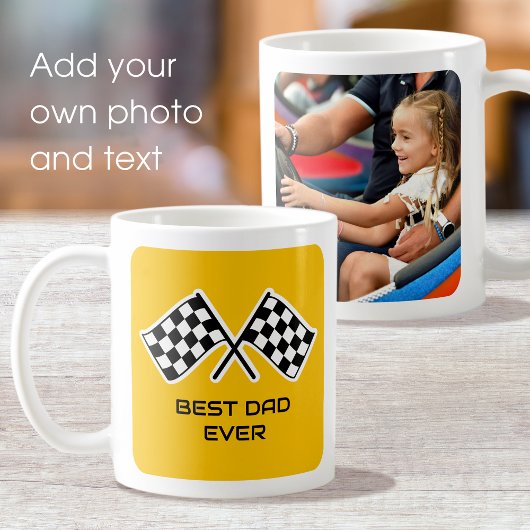 Bester Vater Aller Zeiten Benutzerdefinierte Foto- Kaffeetasse