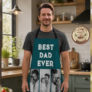 Bester Vater Aller Zeiten Benutzerdefinierte Fotoc Schürze