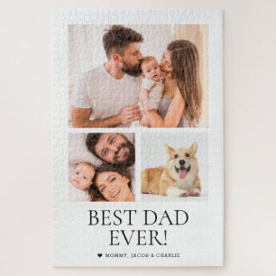 Bester Vater Aller Zeiten Benutzerdefinierte Fotos Puzzle