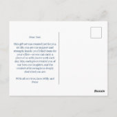 Bester Vater Aller Zeiten Bundle-Geschenkset Postkarte (Rückseite)