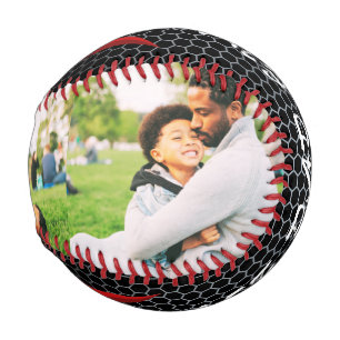Bester Vater Aller Zeiten Coole Foto-Collage Famil Baseball