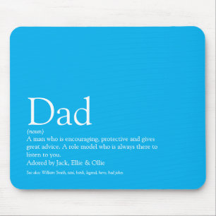 Bester Vater aller Zeiten Daddy Vater Definition H Mousepad
