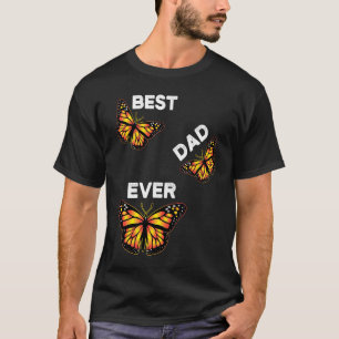 Bester Vater aller Zeiten Entomologe Vater Monarch T-Shirt