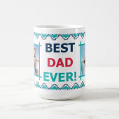 Bester Vater Aller Zeiten Foto Kaffeetasse (Mittel)