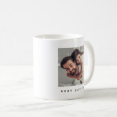 Bester Vater Aller Zeiten Foto Personalized Kaffeetasse (VorderseiteRechts)