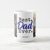 Bester Vater Aller Zeiten Foto Vatertag Kaffeetasse (Mittel)