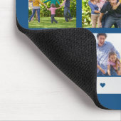 Bester Vater aller Zeiten Fotocollage Mousepad (Ecke)