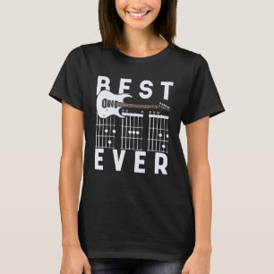 Bester Vater Aller Zeiten Gitarrist Männer Rock Mu T-Shirt