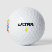 Bester Vater Aller Zeiten Golfball (Logo)