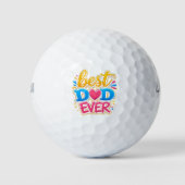Bester Vater Aller Zeiten Golfball (Vorderseite)