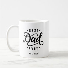Bester Vater Aller Zeiten Gründungsdatum Kaffeetasse