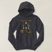 Bester Vater aller Zeiten Hoodie (Design vorne)