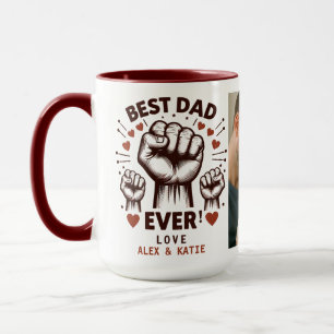 Bester Vater Aller Zeiten Individuelles Foto   Per Tasse