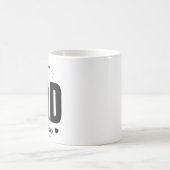 Bester Vater Aller Zeiten Kaffeetasse (Mittel)