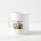 Bester Vater Aller Zeiten Kaffeetasse (Vorderseite Links)