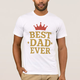 Bester Vater Aller Zeiten | Klassisches Fettdruck- T-Shirt