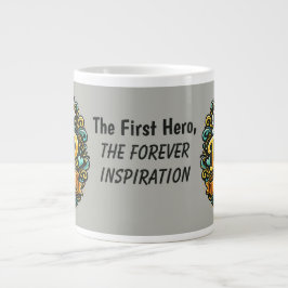 Bester Vater Aller Zeiten Königskrone Vatertag Jumbo-Tasse