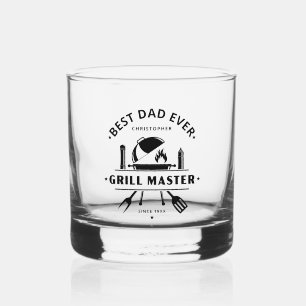 Bester Vater Aller Zeiten Maßgeschneiderter Gril Whiskyglas