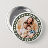 Bester Vater Aller Zeiten Moderner Stern mit indiv Button (Vorne & Hinten)