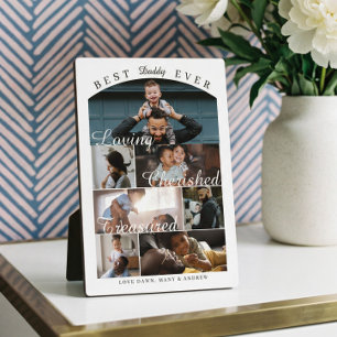 Bester Vater Aller Zeiten Personalisiertes Foto-Er Fotoplatte