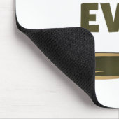 Bester Vater Aller Zeiten Pfeil Grafik Logo Mousepad (Ecke)