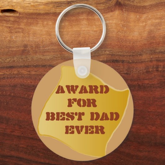 Bester Vater aller Zeiten! Schlüsselanhänger (Vorderseite)
