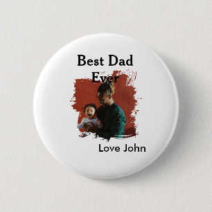 Bester Vater aller Zeiten Vater Papa Geschenk Foto Button